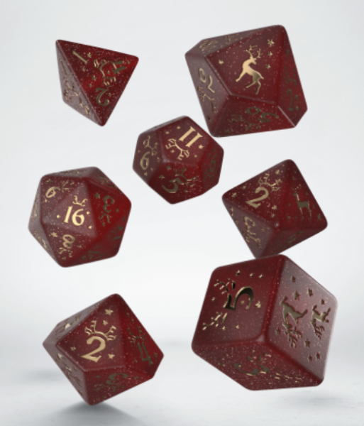 Exotic Dice: Christmas Dice Set 2022 edition (7)