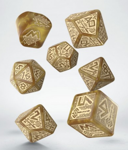Exotic Dice: Dwarven Dice Set - Gold (7)
