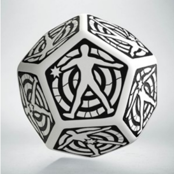 Hit Location D12 - White with Black (1)