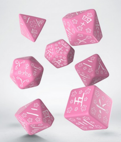 Exotic Dice: Japanese Dice Set - Sweet Spring Memory (7)