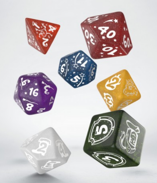 Exotic Dice Sets: My Very First Dice Set - Fairy Dust (7)