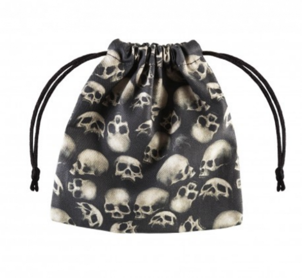 Dice Accessories: Skull Fullprint Dice Bag