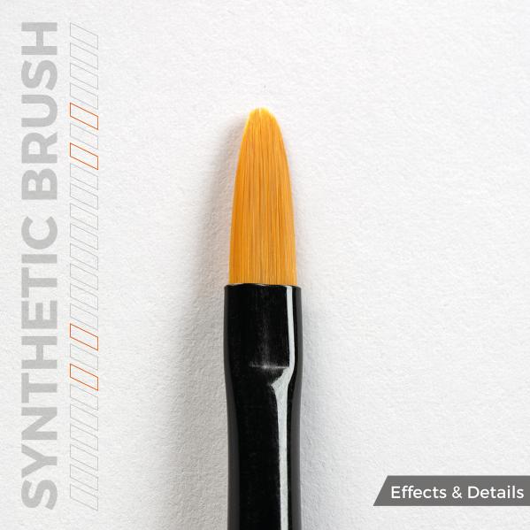 AK Interactive: AK SYNTHETIC BRUSH – FILBERT 4