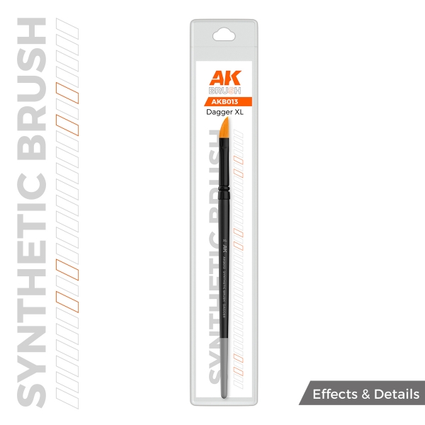 AK Interactive: AK SYNTHETIC BRUSH – DAGGER XL