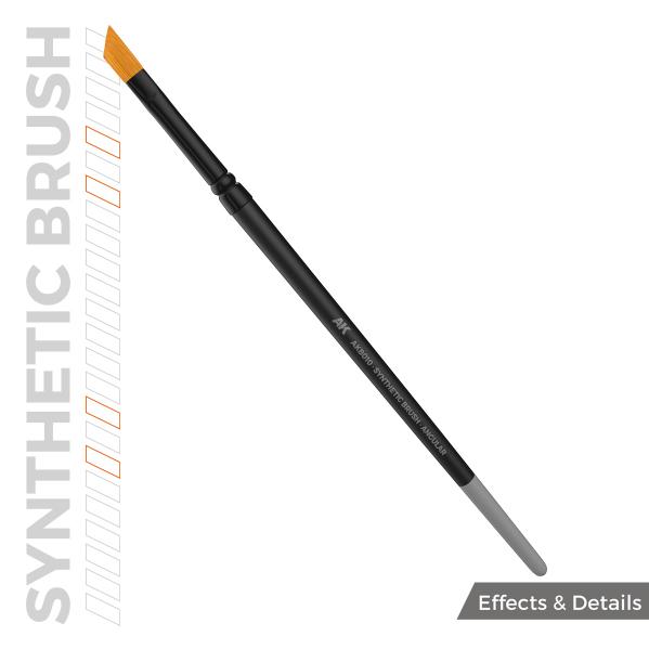 AK Interactive: AK SYNTHETIC BRUSH – ANGULAR