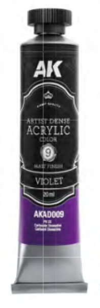 AK Interactive: Artist Dense Acrylic Color - Violet
