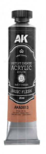 AK Interactive: Artist Dense Acrylic Color - Basic Flesh