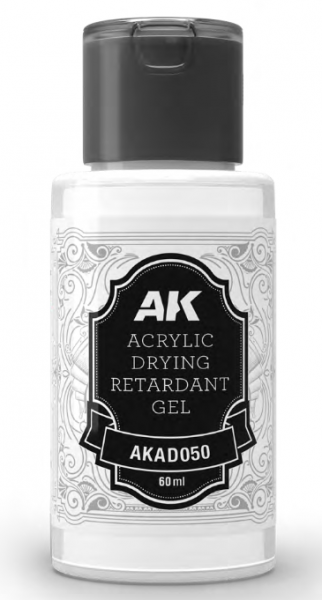 AK Interactive: Artist Dense Acrylic Color - Drying Retardant Gel 60mL