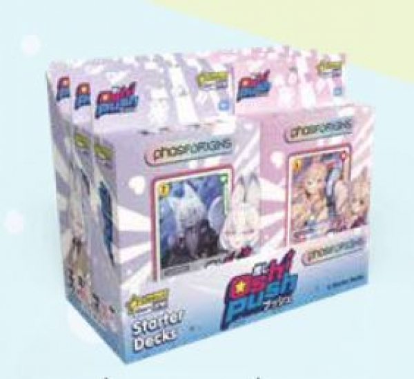 Oshi Push TCG: Starter Deck Display (6 Decks)