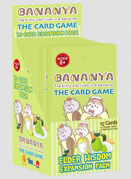 Bananya: The Card Game - The Elder Wisdom Expansion Pack 12-pack Display