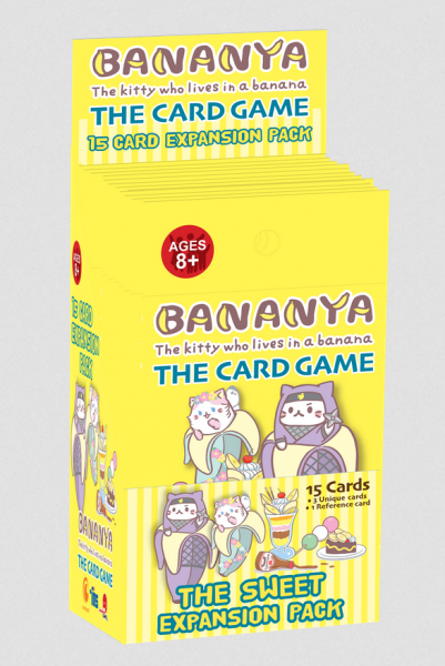 Bananya: The Card Game - The Sweet Expansion Pack 12-pack Display