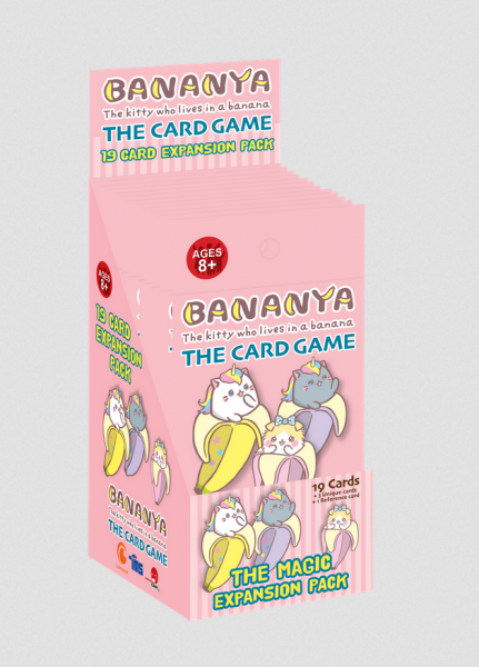 Bananya: The Card Game - The Magic Expansion Pack 12-pack Display