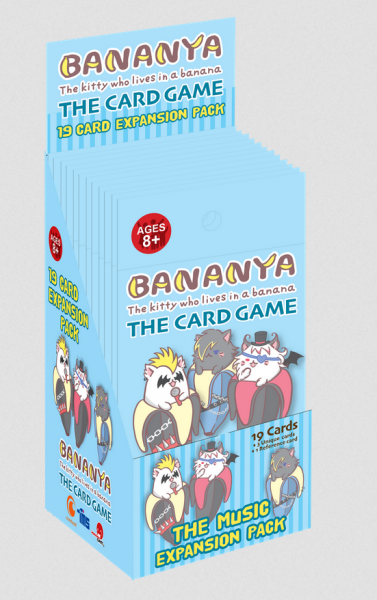 Bananya: The Card Game - The Music Expansion Pack 12-pack Display