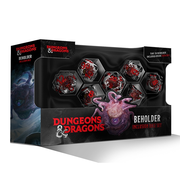 Fanroll D&D Inclusion Resin Dice Set: Beholder (7)