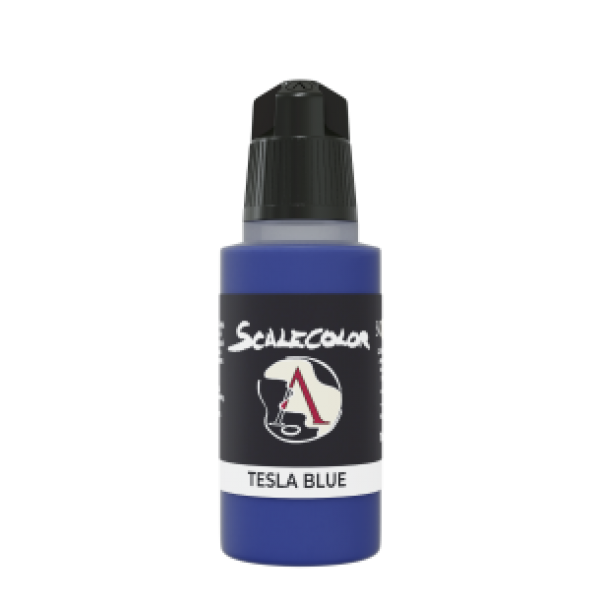 Scale Color Range:  TESLA BLUE (1 Bottle 17 ML)