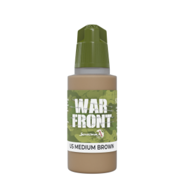 Warfront Range:  US MEDIUM BROWN (1 Bottle 17 ML)