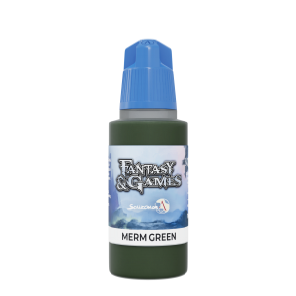Fantasy & Games Range: MERM GREEN (1 Bottle 17 ML)