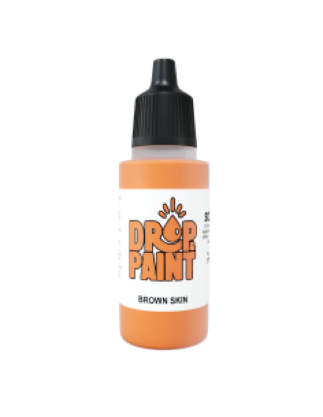 Drop & Paint Range: BROWN SKIN (1 Bottle 17 ML)