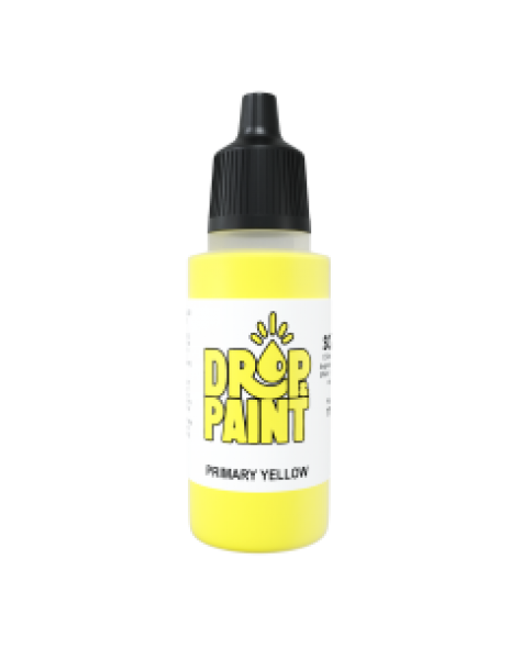 Drop & Paint Range: PRIMARY YELLOW (1 Bottle 17 ML)