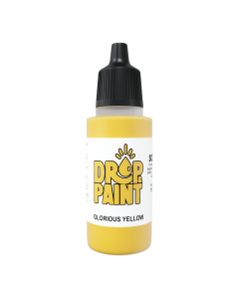 Drop & Paint Range: GLORIOUS YELLOW  (1 Bottle 17 ML)