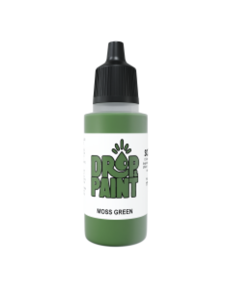 Drop & Paint Range: MOSS GREEN (1 Bottle 17 ML)