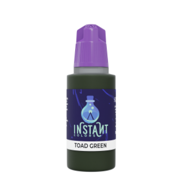 Instant Colors Range: TOAD GREEN (1 Bottle 17 ML)