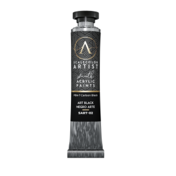 Artist Scalecolor Range: ART BLACK (1 Tube 20 ML)