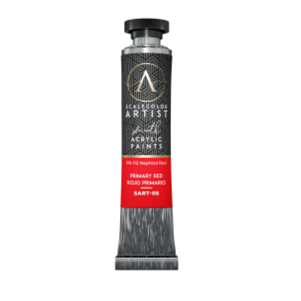 Artist Scalecolor Range: PRIMARY RED (1 Tube 20 ML)