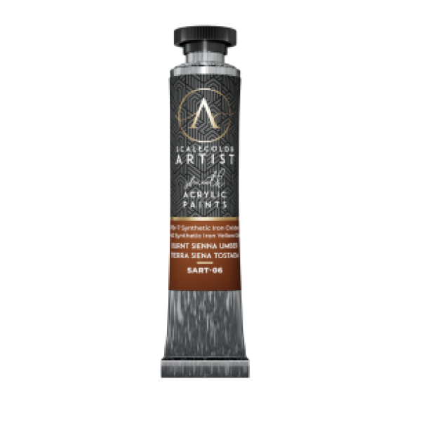 Artist Scalecolor Range: BURNT SIENNA UMBER (1 Tube 20 ML)