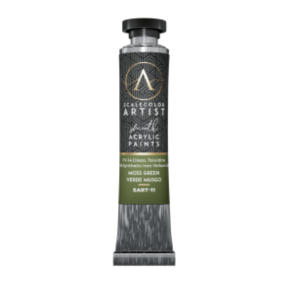 Artist Scalecolor Range: MOSS GREEN (1 Tube 20 ML)