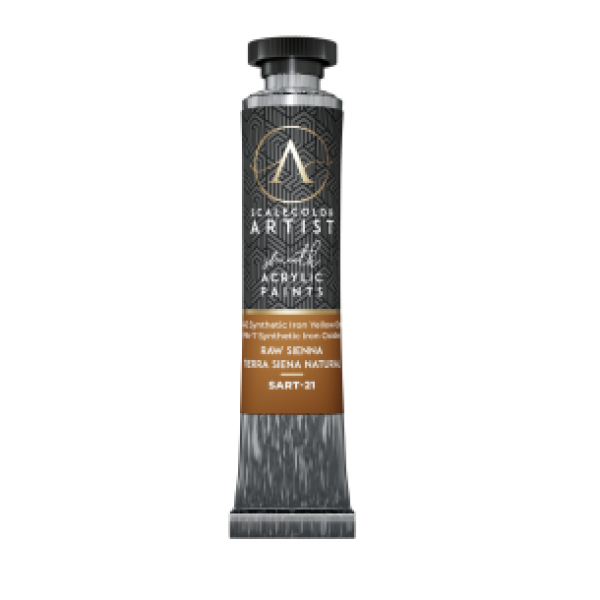 Artist Scalecolor Range: RAW SIENNA (1 Tube 20 ML)