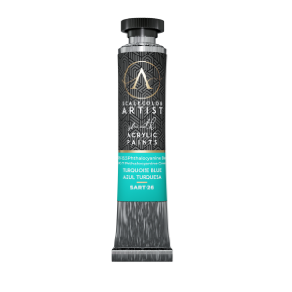 Artist Scalecolor Range: TURQUOISE BLUE (1 Tube 20 ML)