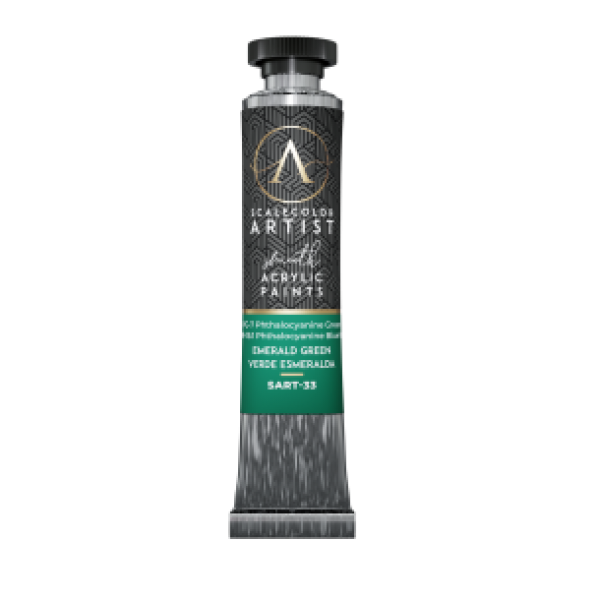 Artist Scalecolor Range: EMERALD GREEN (1 Tube 20 ML)