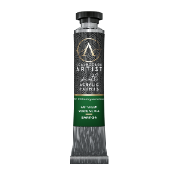 Artist Scalecolor Range: SAP GREEN (1 Tube 20 ML)