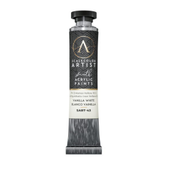 Artist Scalecolor Range: VANILLA WHITE (1 Tube 20 ML)