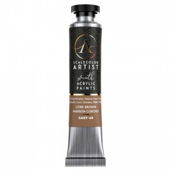 Artist Scalecolor Range: CORK BROWN (1 Tube 20 ML)