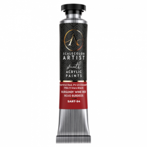 Artist Scalecolor Range: BURGUNDY WINE RED (1 Tube 20 ML)