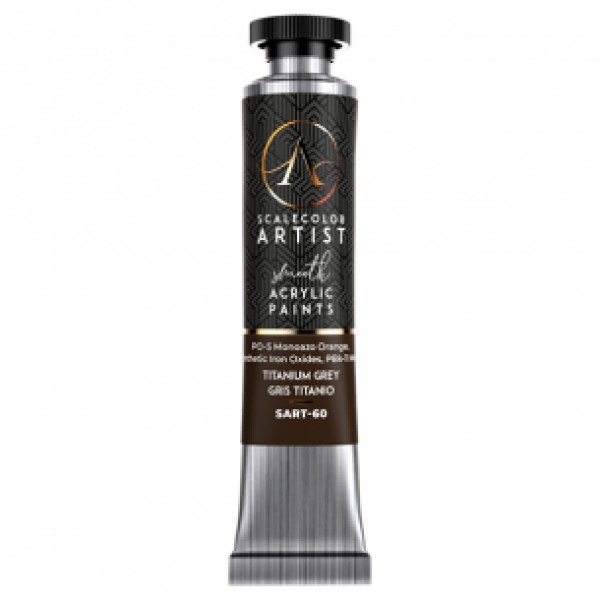 Artist Scalecolor Range: TITANIUM GREY (1 Tube 20 ML)