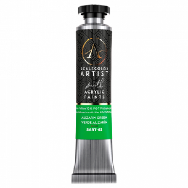 Artist Scalecolor Range: ALIZARIN GREEN (1 Tube 20 ML)