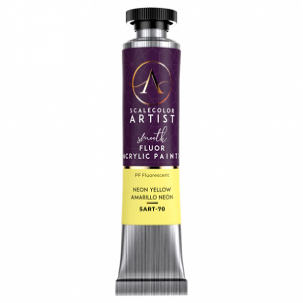 Artist Scalecolor Range: NEON YELLOW (1 Tube 20 ML)