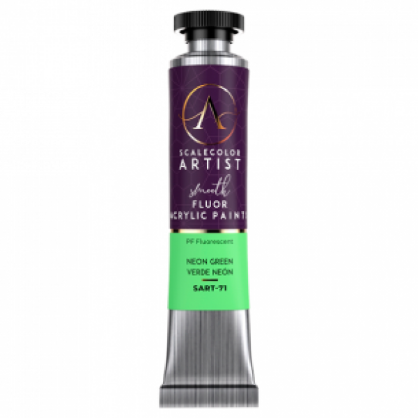 Artist Scalecolor Range: NEON GREEN (1 Tube 20 ML)