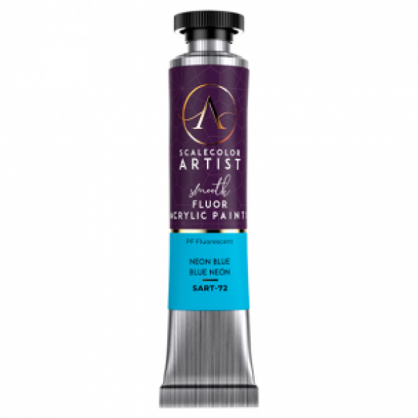 Artist Scalecolor Range: NEON BLUE (1 Tube 20 ML)
