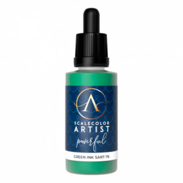 Artist Scalecolor Range: GREEN INK (1 Tube 20 ML)
