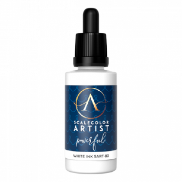 Artist Scalecolor Range: WHITE INK (1 Tube 20 ML)