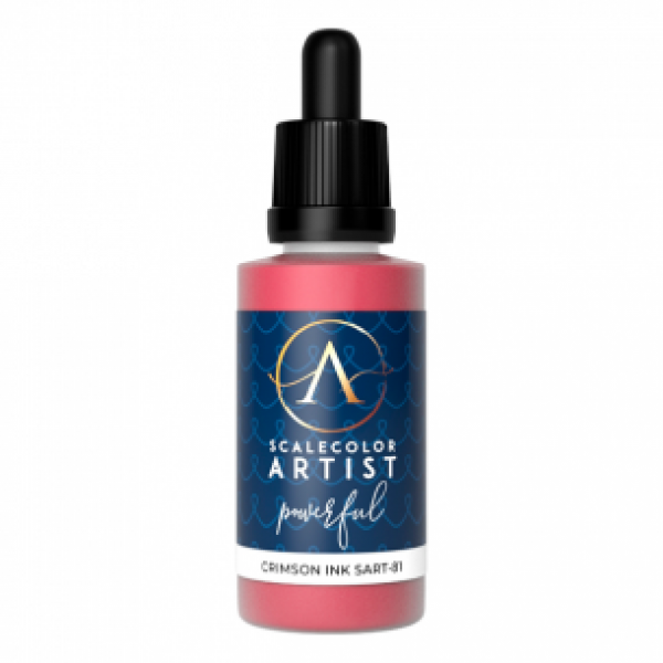 Artist Scalecolor Range: CRIMSON INK (1 Tube 20 ML)