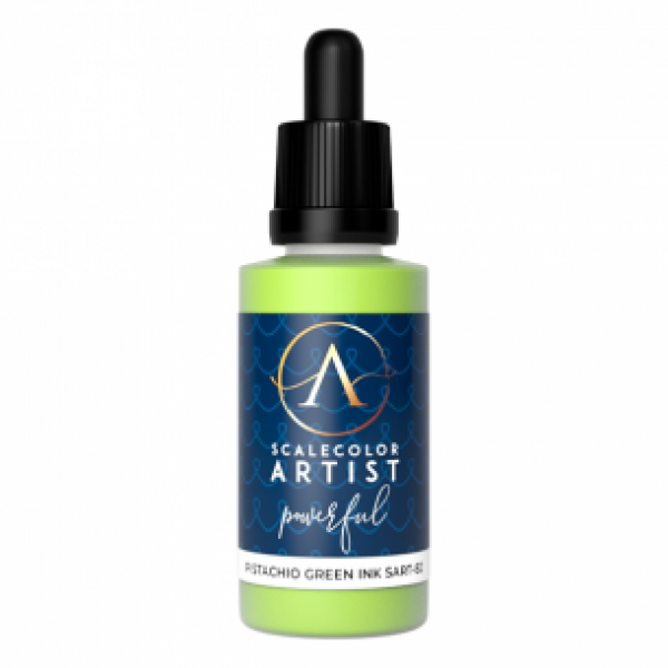 Artist Scalecolor Range: PISTACHIO GREEN INK (1 Tube 20 ML)