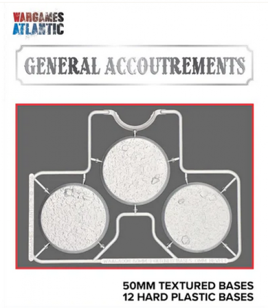 General Accoutrements: 50mm Textured Bases