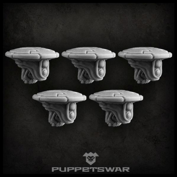 Puppetswar: (Accessory) Drone Heads (5)
