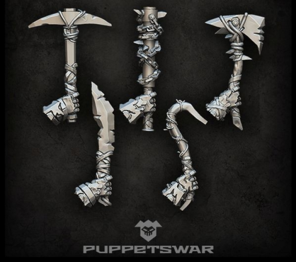 Puppetswar: (Accessory) Stalker Weapons (right) (5)