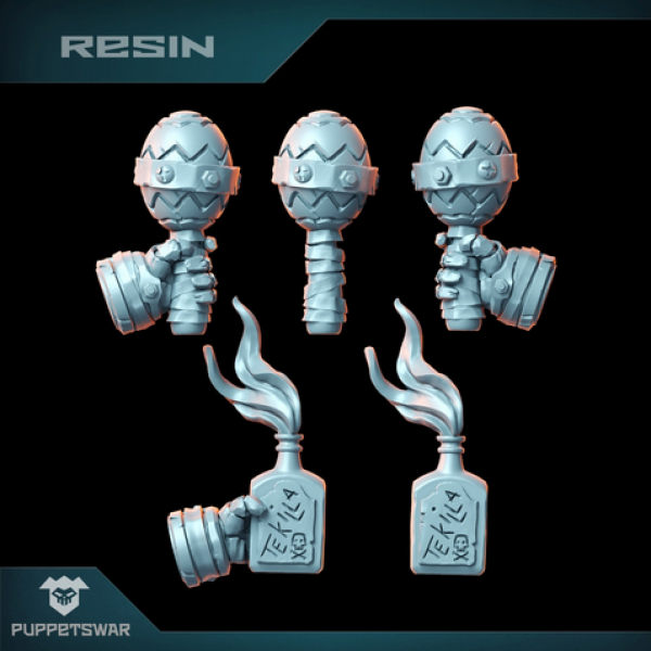 Puppetswar: (Accessory) Amigo Orcs Accessories (5)